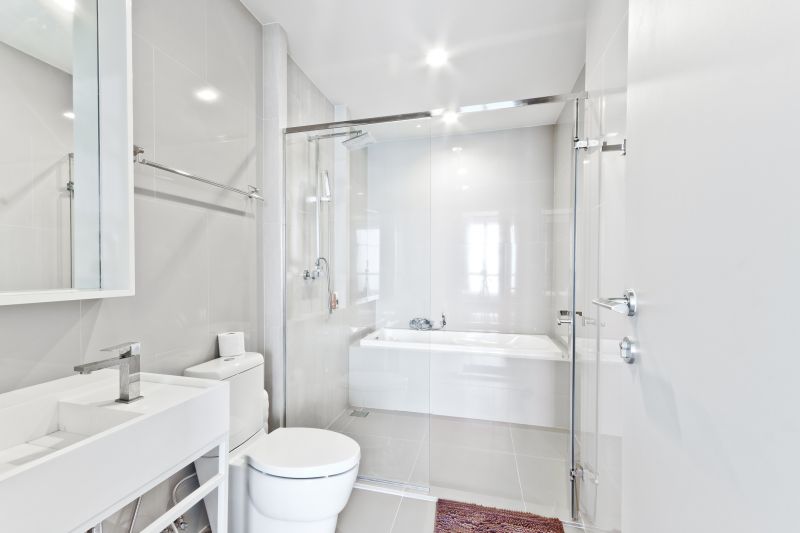 Bright and Open Shower Space